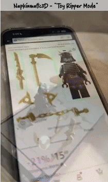 AI3D GO and Napkinmatic 3D ToyRipper