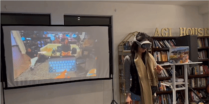 AI3D World Sim Demo @ AGI House SF